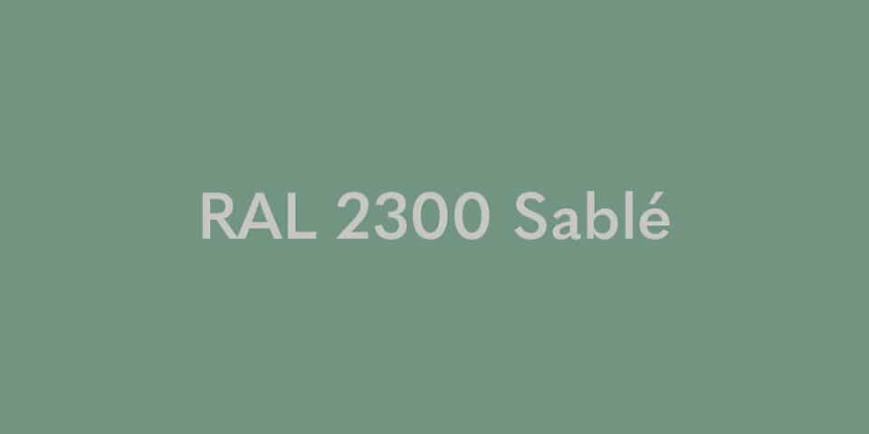 RAL 2300 sablé pour lampadaire Lamp ajouré