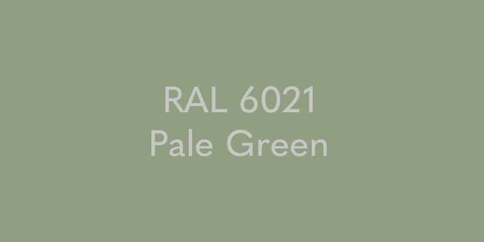 RAL 6021 Pale Green for Creille lighting columns