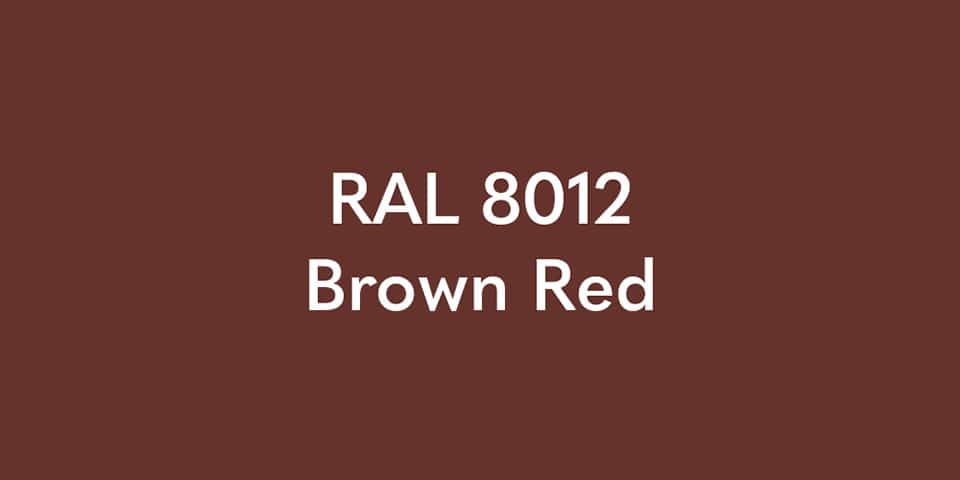 RAL 8012 Brown Red for Shiraz K and Shiraz K Nano lampposts